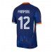 Maillot de foot Pays-Bas Jeremie Frimpong #12 Extérieur vêtements Europe 2024 Manches Courtes